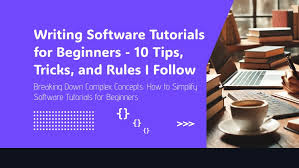 Software Tutorials For Beginners